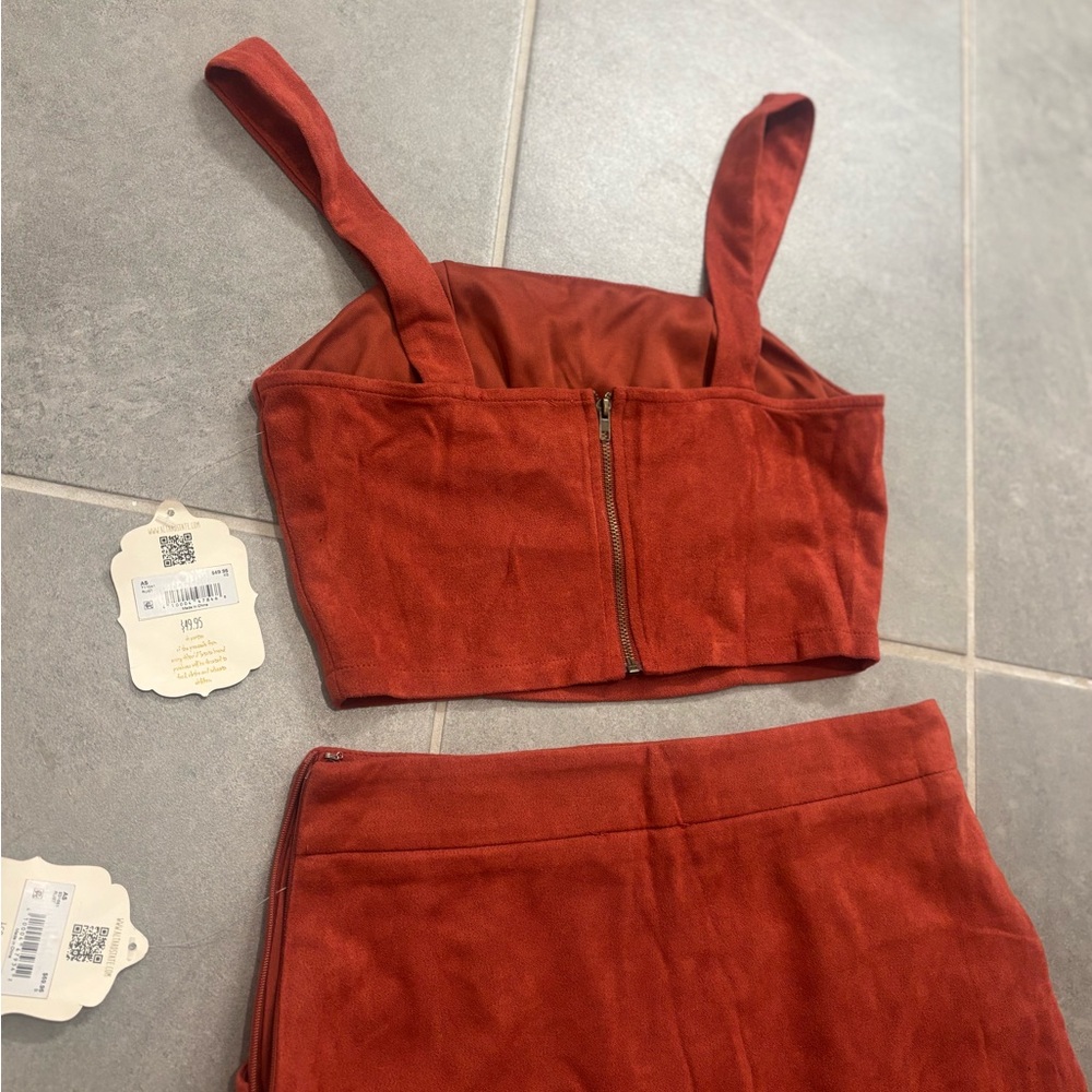 Altard State Rust Red Two-Piece Set - Picture 3 of 3